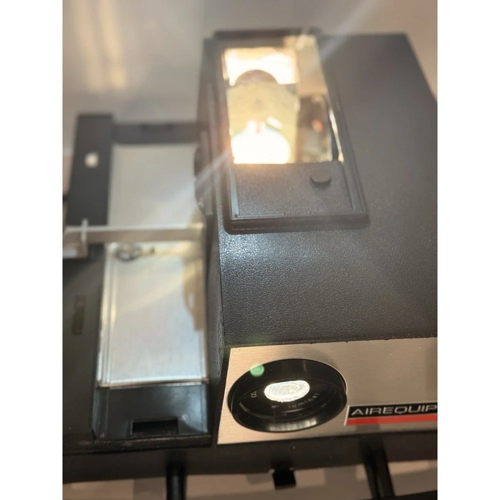 Airequipt 225 Vintage 35mm Slide Projector Luminac 4 Lens READ